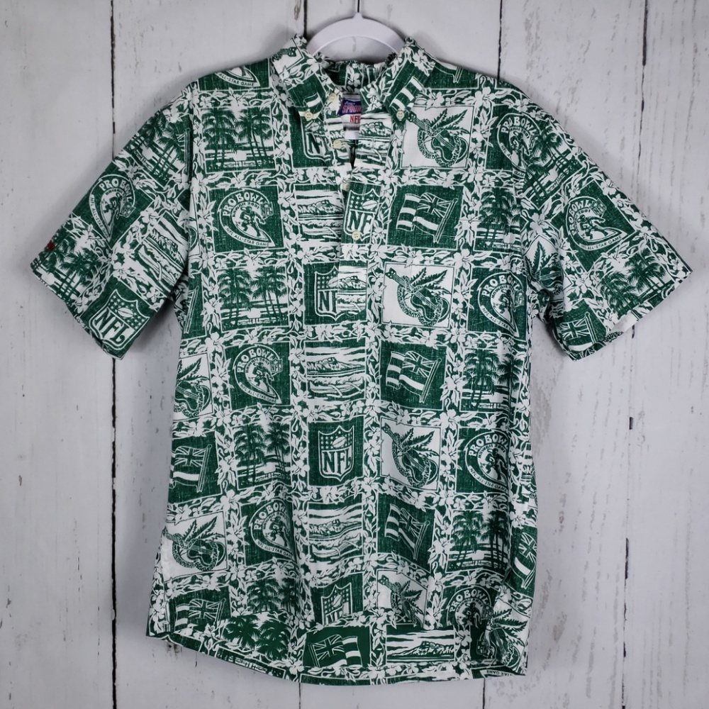 Reyn Spooner 2001 NFL Pro Bowl Hawaiian Shirt